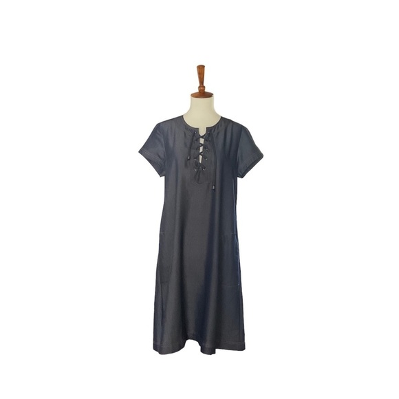 appraisal Dresses & Skirts - Appraisal Chambray Shift Dress Size‎ 6 Blue